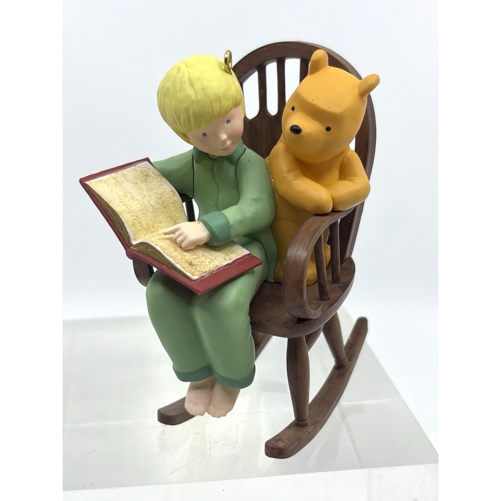 Hallmark 2001 Story For Pooh Keepsake Ornament Winnie The Pooh Christopher Robin